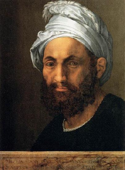 Baccio Bandinelli Portrait of Michelangelo Sweden oil painting art